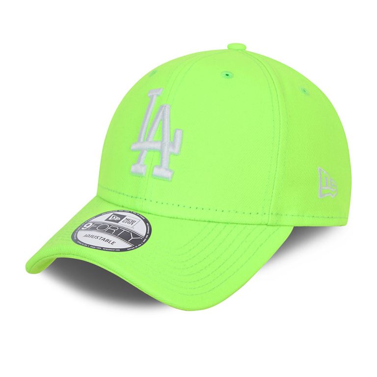 Gorras New Era 9forty Verdes - LA Dodgers Neon Pack 75219RHDU